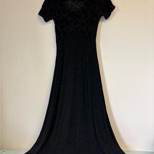 Vintage D.C.I - Elegant Black Evening Dress